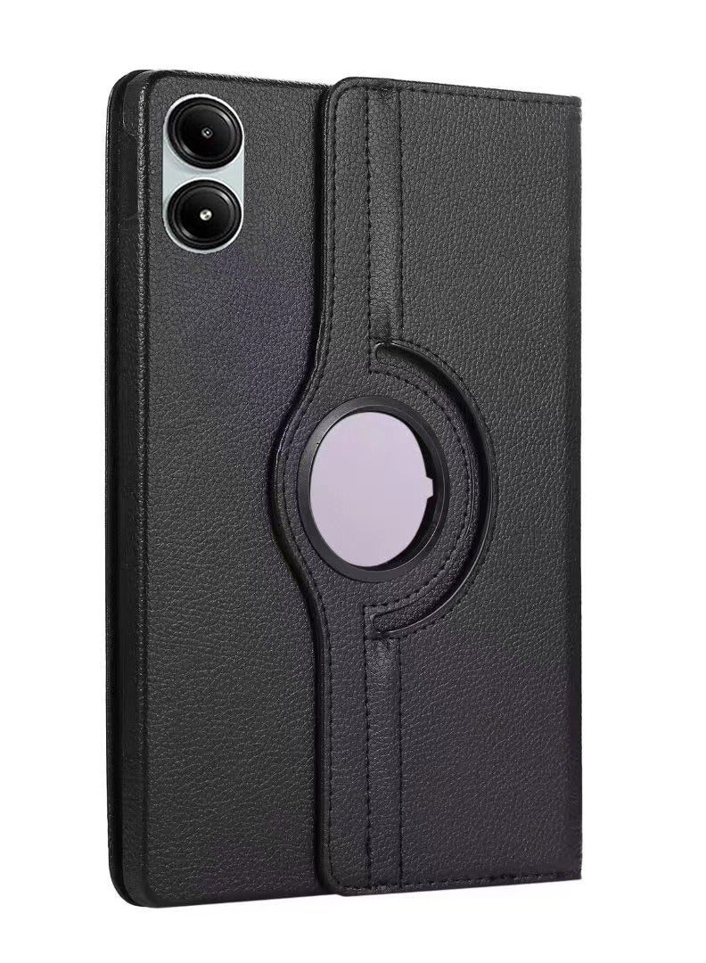 Redmi الوسادة برو 12.1 بوصة الضميمة ، متعدد زاوية قوس + 360 قوس الدورية + صدمة واقية من الجلد غطاء حماية رقيقة جدا ، أسود - Image 1